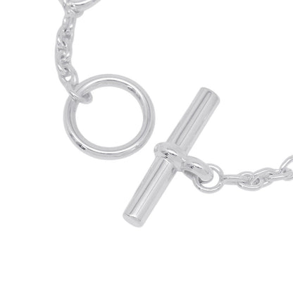 HERMES Chaine d'Ancre Farandole Bracelet Size SH SV925