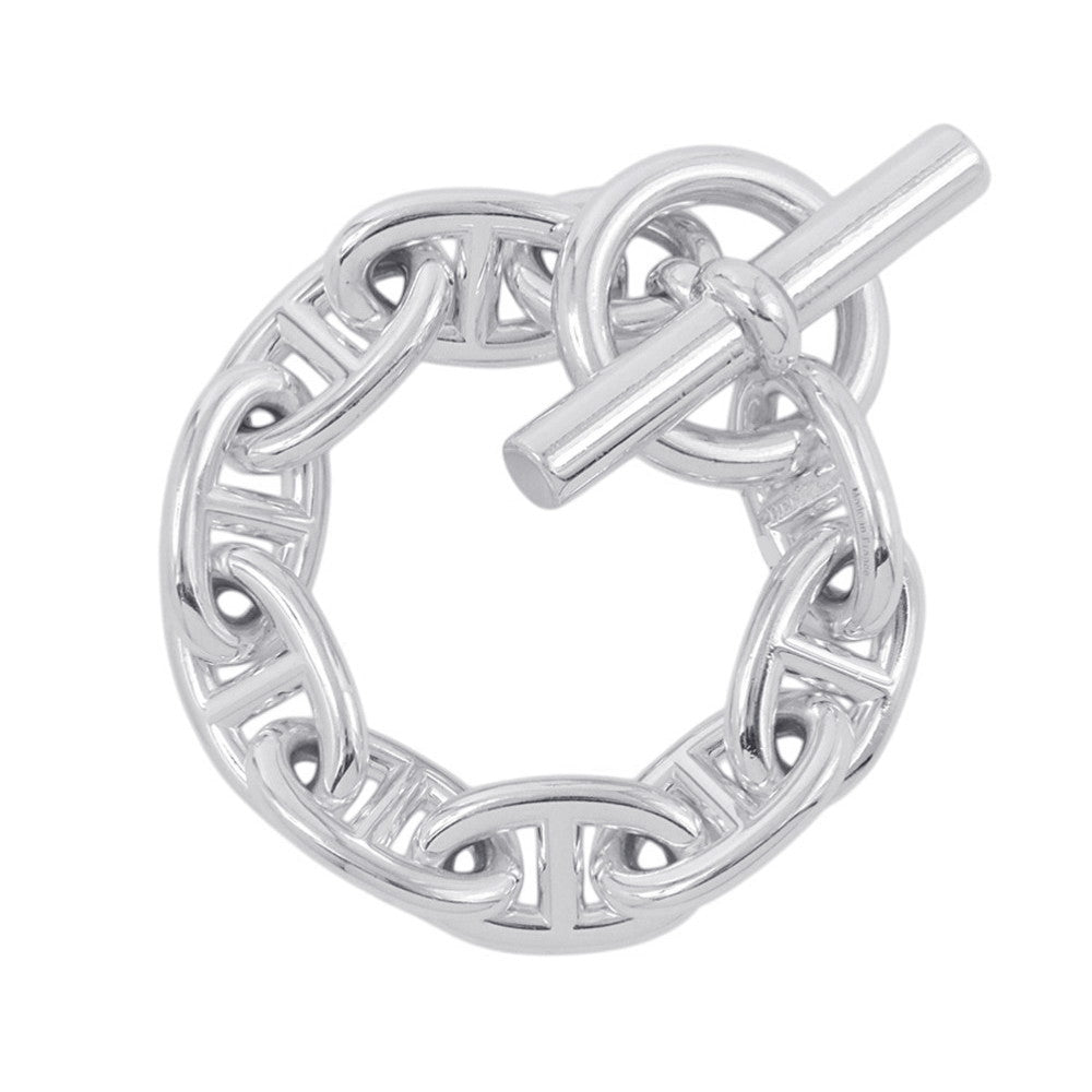 HERMES Chaine d'Ancre Bracelet 9 frames Size TGM SV925