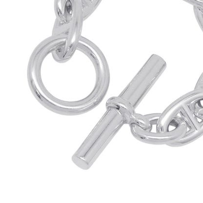 HERMES Chaine d'Ancre Bracelet 9 frames Size TGM SV925