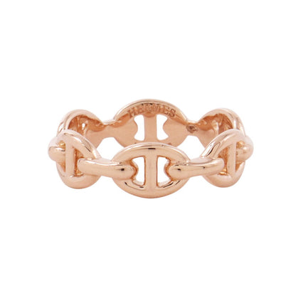 HERMES Chaine d'Ancre Anchene Ring Size PM/50/#10H110025B 00050 18K Pink Gold