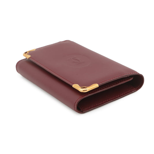 CARTIER Must-have Cartier 6-Key Case BordeauxL3000156 Leather