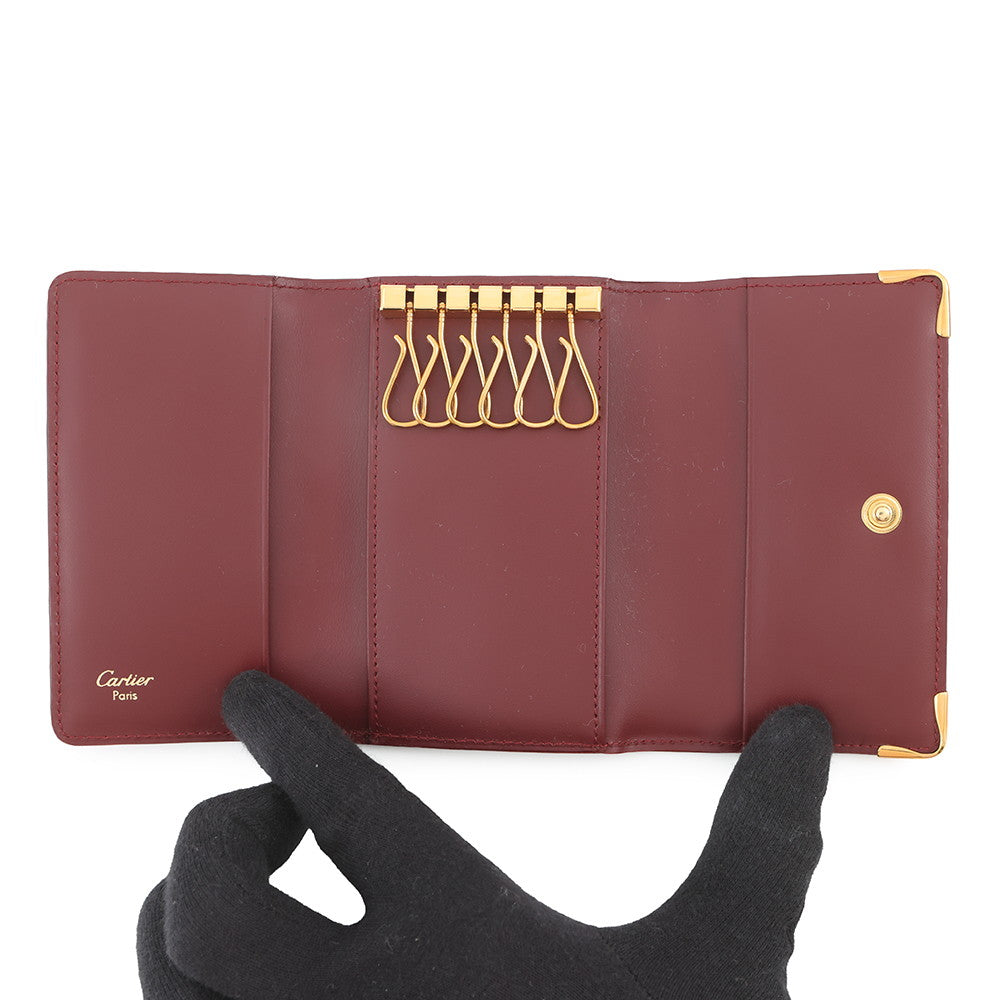 CARTIER Must-have Cartier 6-Key Case BordeauxL3000156 Leather