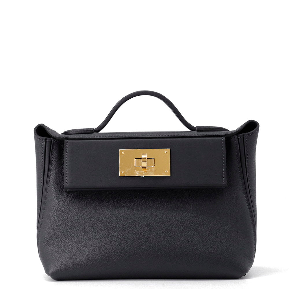 HERMES Van Quatre 24/24 Caban Evercolor Swift Leather Size Mini