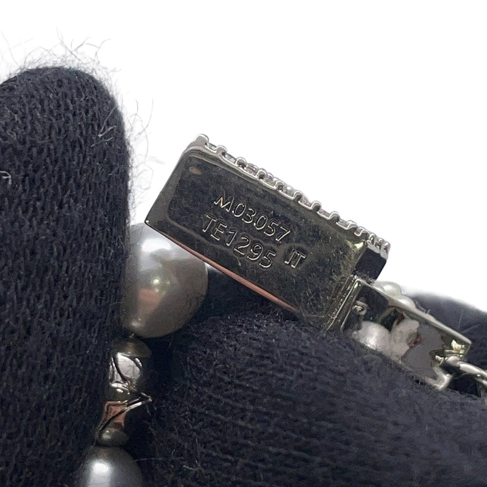 LOUIS VUITTON LV Dandy Bracelet SilverM03057 Metal Rhinestone