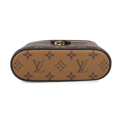 LOUIS VUITTON Vanity Chain Pouch NoirM47125 Monogram Monogram Reverse Canvas