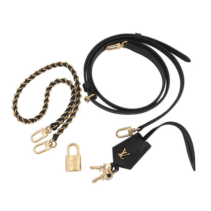 LOUIS VUITTON Vanity Chain Pouch NoirM47125 Monogram Monogram Reverse Canvas