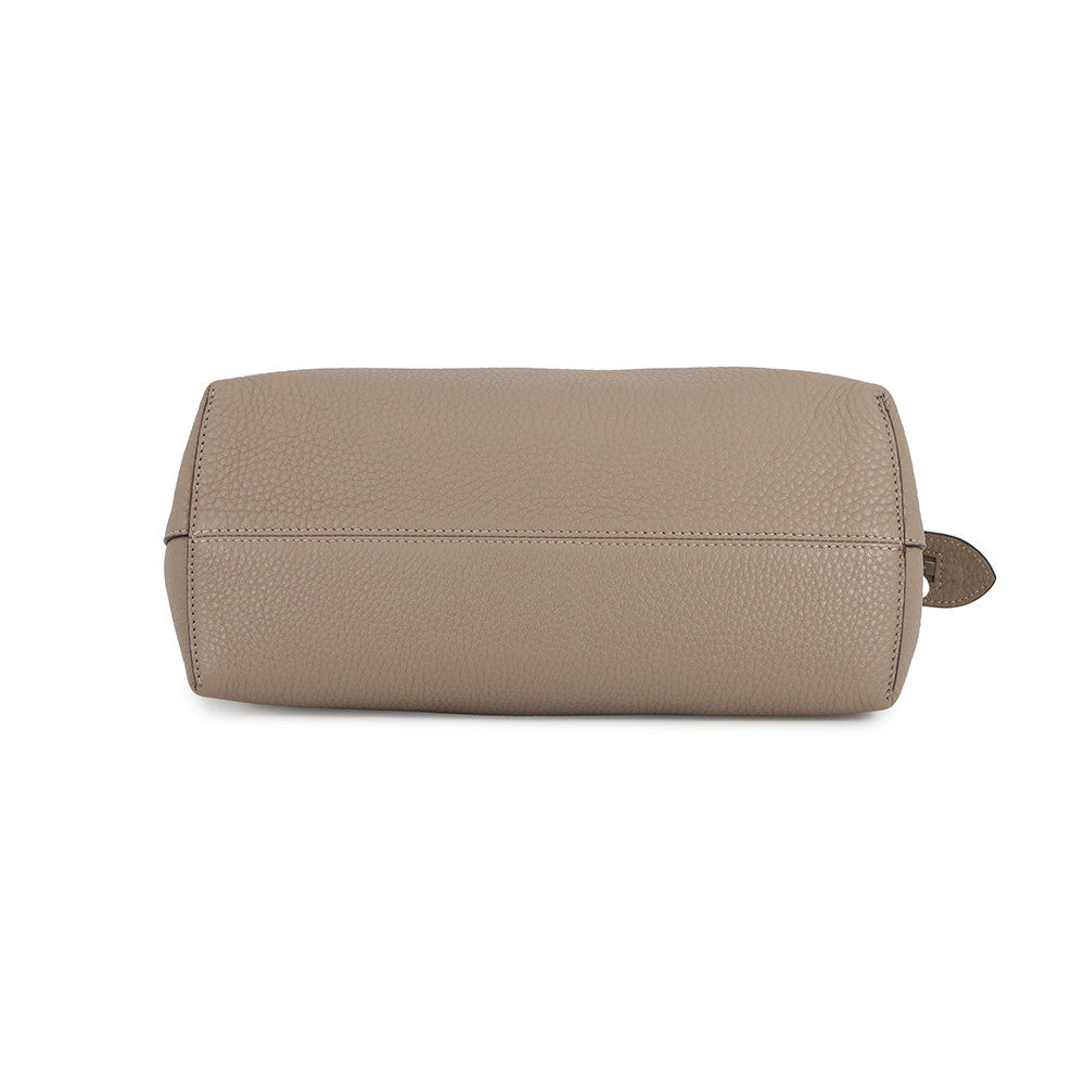 FENDI Selleria Bytheway Greige8BL155 Calf Leather Size Medium