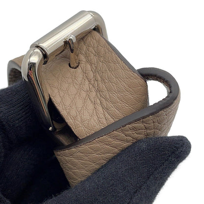 FENDI Selleria Bytheway Greige8BL155 Calf Leather Size Medium