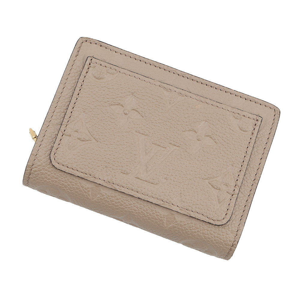 LOUIS VUITTON Portefeuille Clare TourterelleM80152 Monogram Empreinte Leather