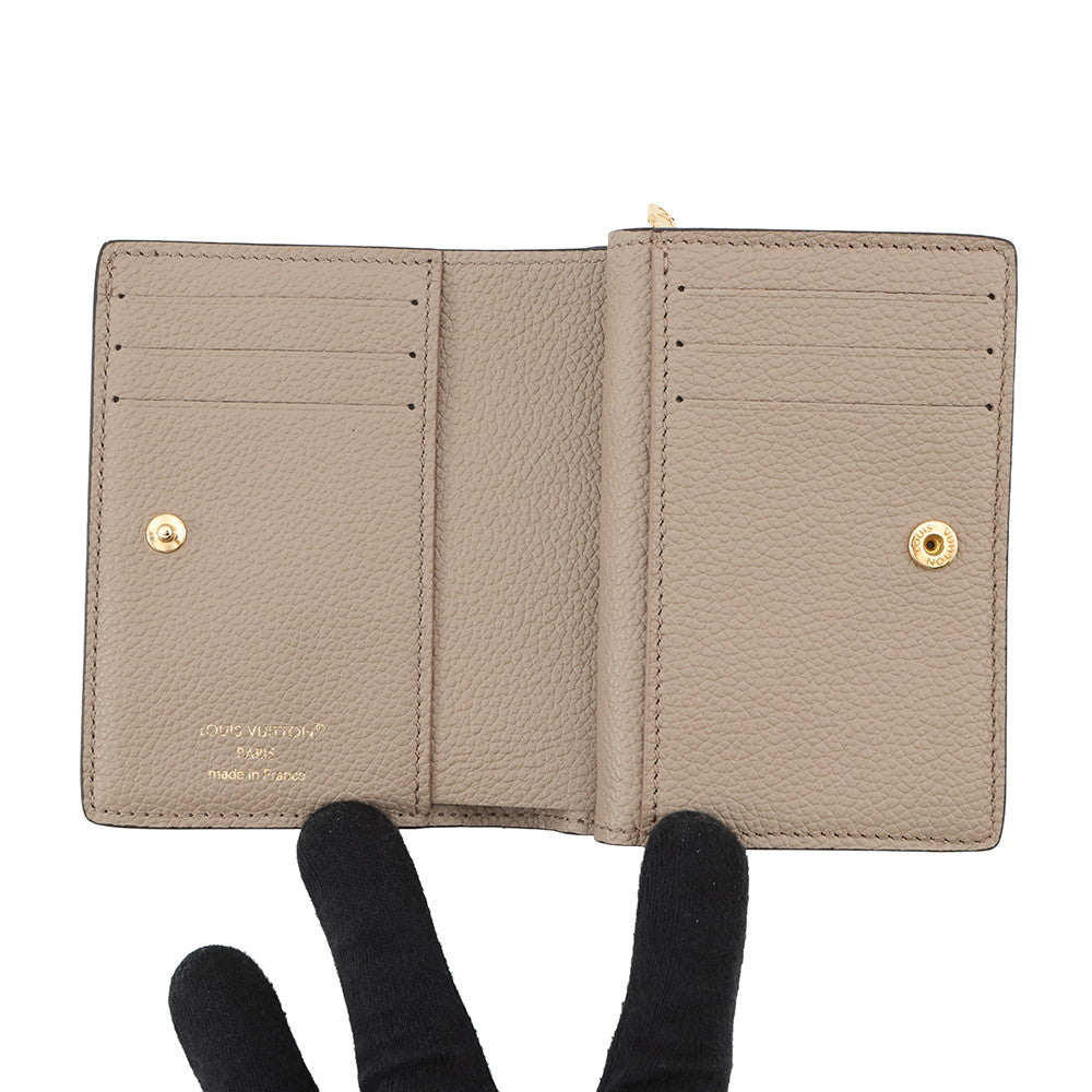 LOUIS VUITTON Portefeuille Clare TourterelleM80152 Monogram Empreinte Leather