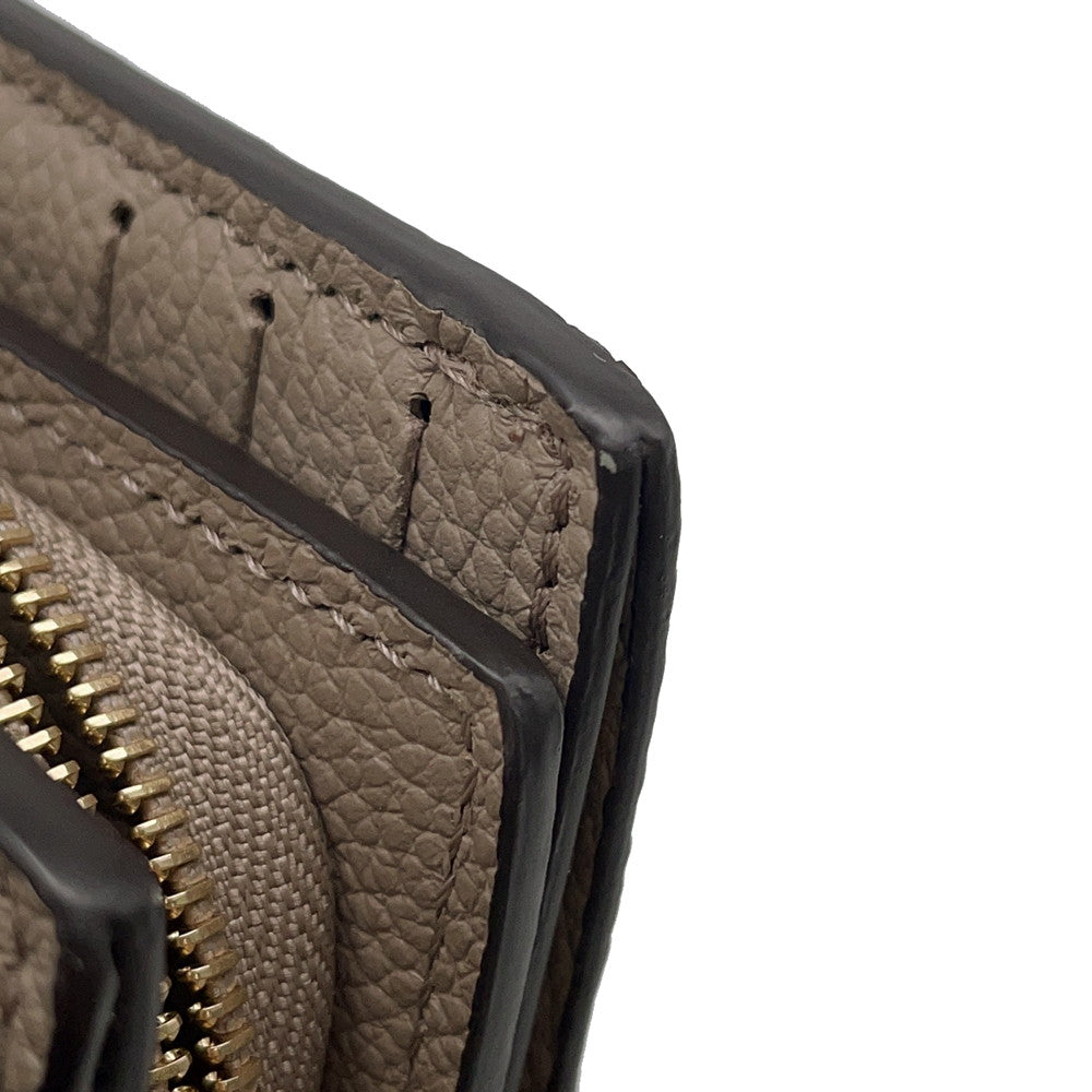 LOUIS VUITTON Portefeuille Clare TourterelleM80152 Monogram Empreinte Leather