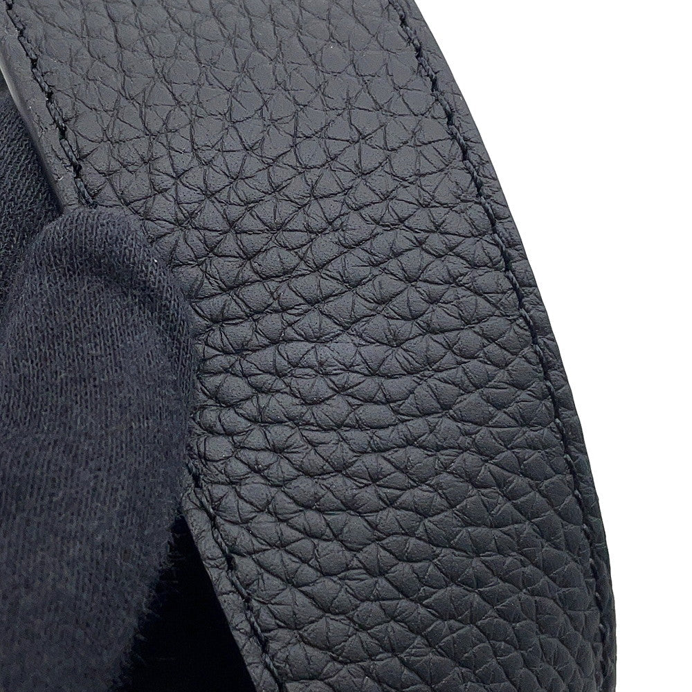 LOUIS VUITTON Capucines NoirM56071 Taurillon Leather Size MINI