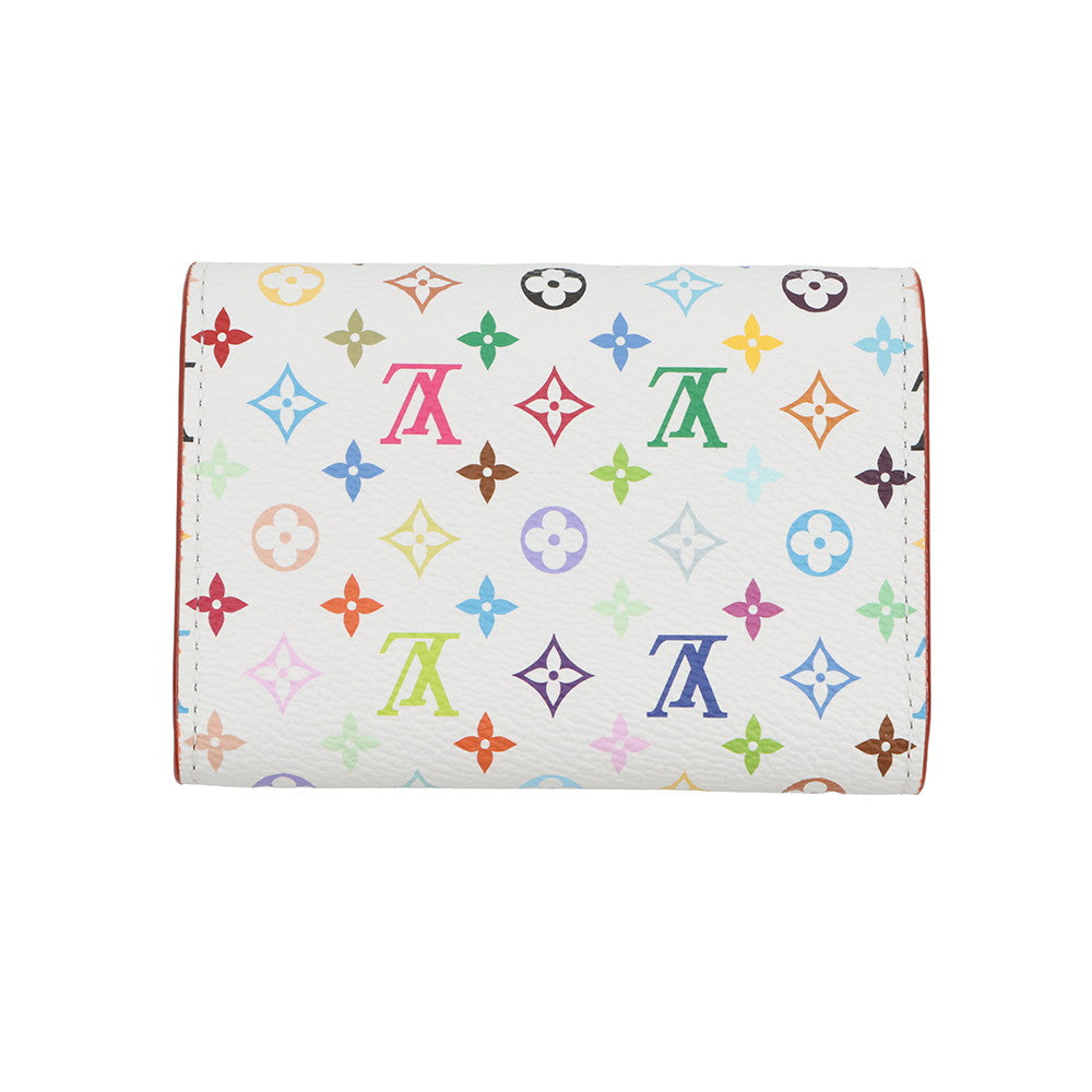 LOUIS VUITTON LV × TM Rosalie Coin Purse WhiteM13399 Monogram・Multicolor