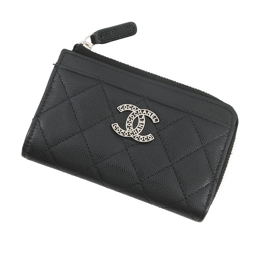 CHANEL Matelasse Card Case BlackAP3836-B15620-94305 Caviar Leather