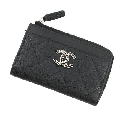 CHANEL Matelasse Card Case BlackAP3836-B15620-94305 Caviar Leather