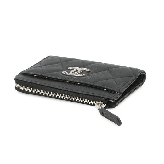 CHANEL Matelasse Card Case BlackAP3836-B15620-94305 Caviar Leather
