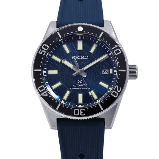 SEIKO Prospex 1965 Mechanical Diver's Modern Design Save the Ocean Limited Edition W41.3mm Stainless Steel Silicon Blue DialSBDX053