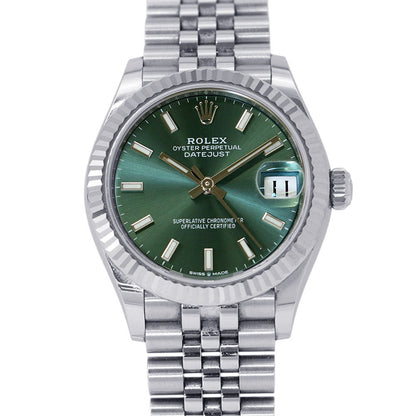ROLEX Datejust 31 W31mm Stainless Steel K18WG Mint Green Dial278274