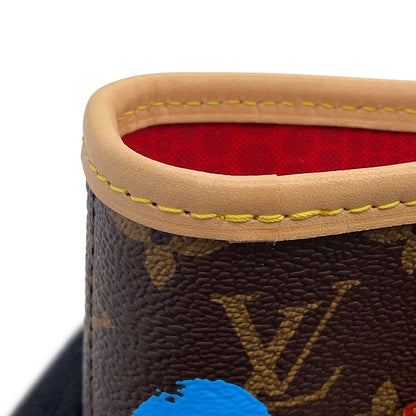 LOUIS VUITTON LV × YK Neverfull Brown/MulticolorM46381 Monogram Painted Dot Size MM