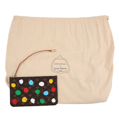 LOUIS VUITTON LV × YK Neverfull Brown/MulticolorM46381 Monogram Painted Dot Size MM