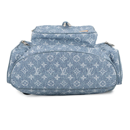 LOUIS VUITTON LV SKI Christopher Cargo BlueM26909 Digital print, Nylon Denim Leather