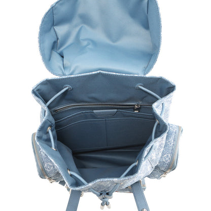 LOUIS VUITTON LV SKI Christopher Cargo BlueM26909 Digital print, Nylon Denim Leather
