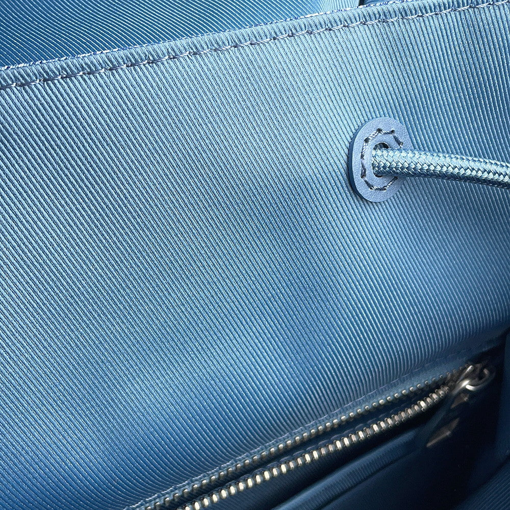 LOUIS VUITTON LV SKI Christopher Cargo BlueM26909 Digital print, Nylon Denim Leather