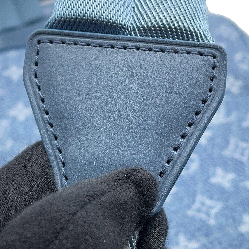 LOUIS VUITTON LV SKI Christopher Cargo BlueM26909 Digital print, Nylon Denim Leather