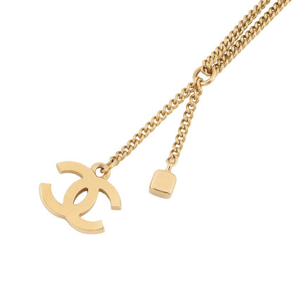CHANEL CC Logo NecklaceABD016 Metal Rhinestone