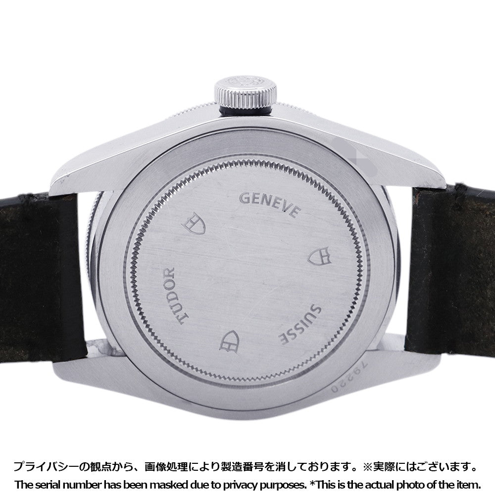 TUDOR Heritage Black Bay W41mm Stainless Steel Leather Black Dial79220N