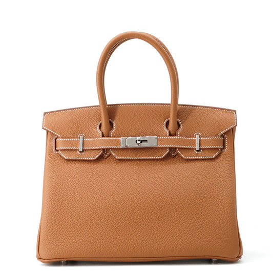 HERMES Birkin Gold Togo Leather Size 30