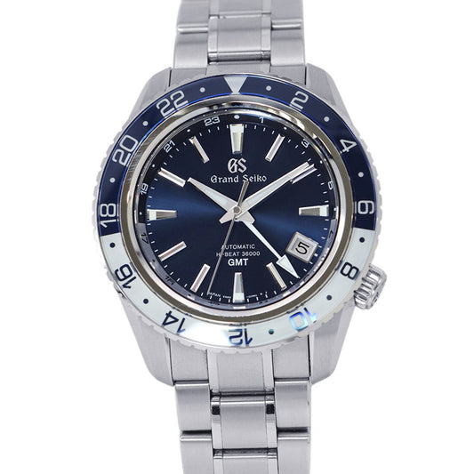 SEIKO Grand Seiko Sports Collection Mechanical Hi-Beat W44.2mm Stainless Steel Midnight Blue DialSBGJ237