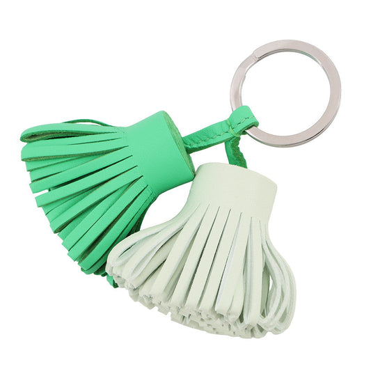 HERMES Carmen Unodos Vert Fizz/Vert Comic Lambskin