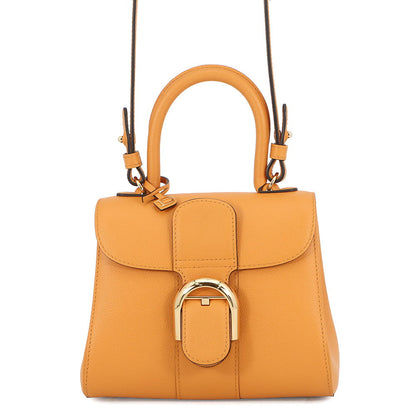 Delvaux Brillant 2WAY Handbag HoneyAA0406AAU0AZCDO Rodeo Calf Leather Size Mini