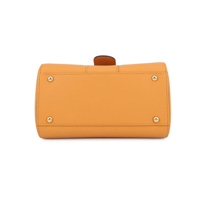 Delvaux Brillant 2WAY Handbag HoneyAA0406AAU0AZCDO Rodeo Calf Leather Size Mini