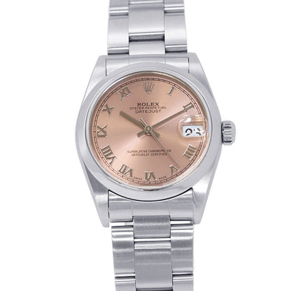 ROLEX Datejust W31mm Stainless Steel Pink Dial78240