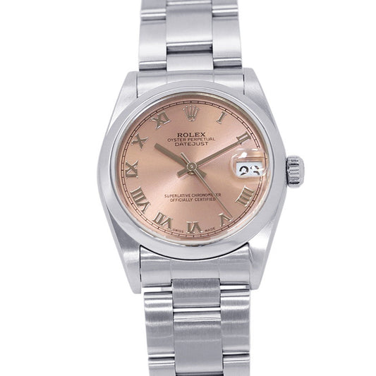 ROLEX Datejust W31mm Stainless Steel Pink Dial78240