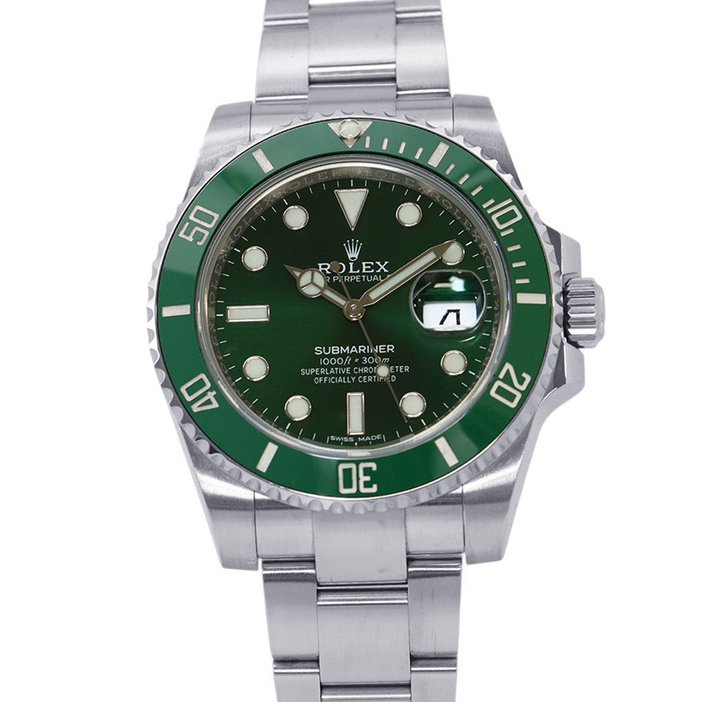 ROLEX Submariner Date W40mm Stainless Steel Green Dial116610LV