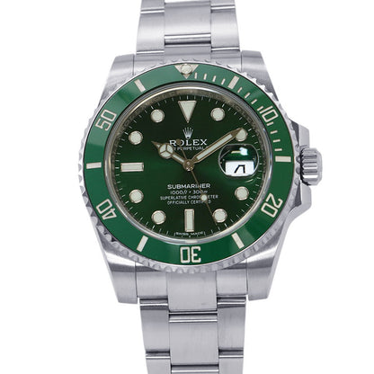 ROLEX Submariner Date W40mm Stainless Steel Green Dial116610LV