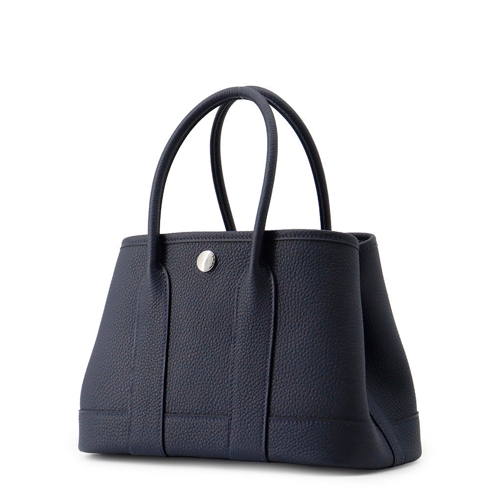 HERMES Neo Garden Blue Nuit Togo Leather Size 23