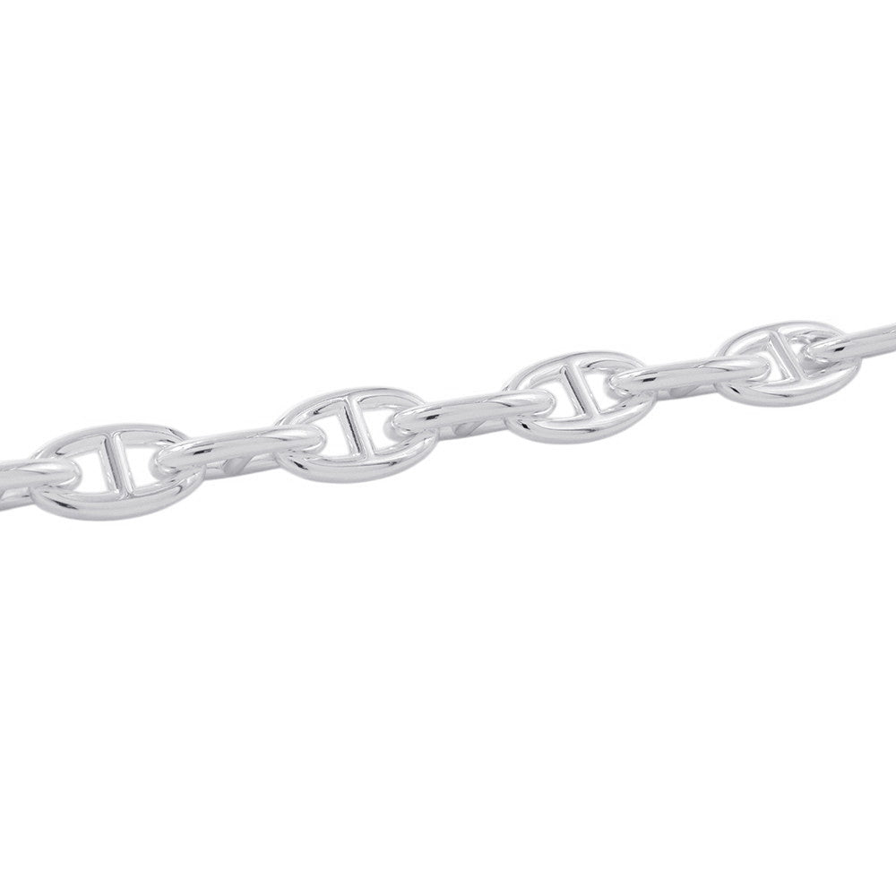 HERMES Chaine d'Ancre Bracelet 15 frames Size GM SV925