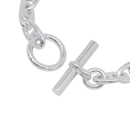 HERMES Chaine d'Ancre Bracelet 15 frames Size GM SV925