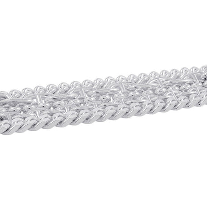 HERMES Chaine d'Ancre Multi Chain Bracelet Size 15 SV925