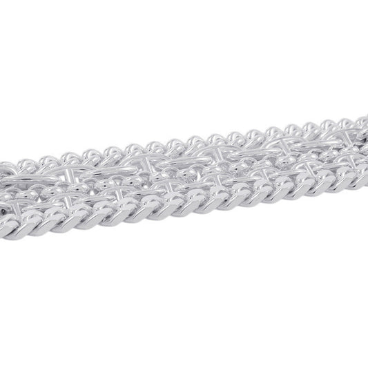 HERMES Chaine d'Ancre Multi Chain Bracelet Size 15 SV925