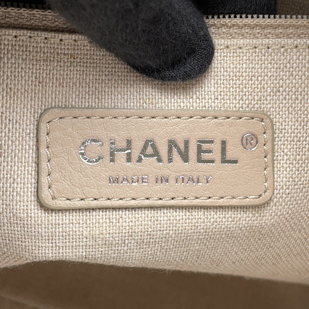 CHANEL Deauville Light BlueAS3257 Canvas Size Small
