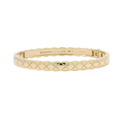 CHANEL Coco Crush Collection Bracelet Size LJ13221 18K Yellow Gold