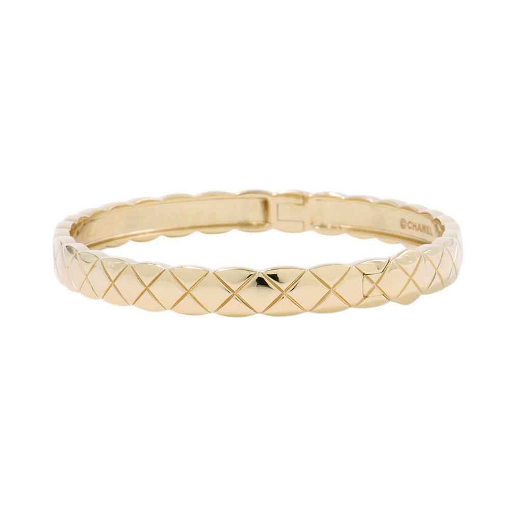 CHANEL Coco Crush Collection Bracelet Size LJ13221 18K Yellow Gold
