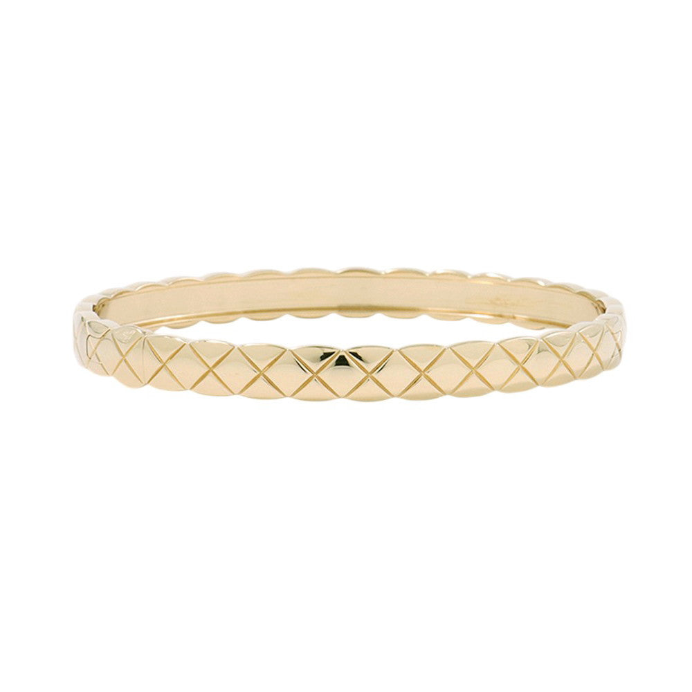 CHANEL Coco Crush Collection Bracelet Size LJ13221 18K Yellow Gold