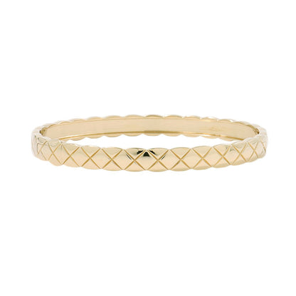 CHANEL Coco Crush Collection Bracelet Size LJ13221 18K Yellow Gold