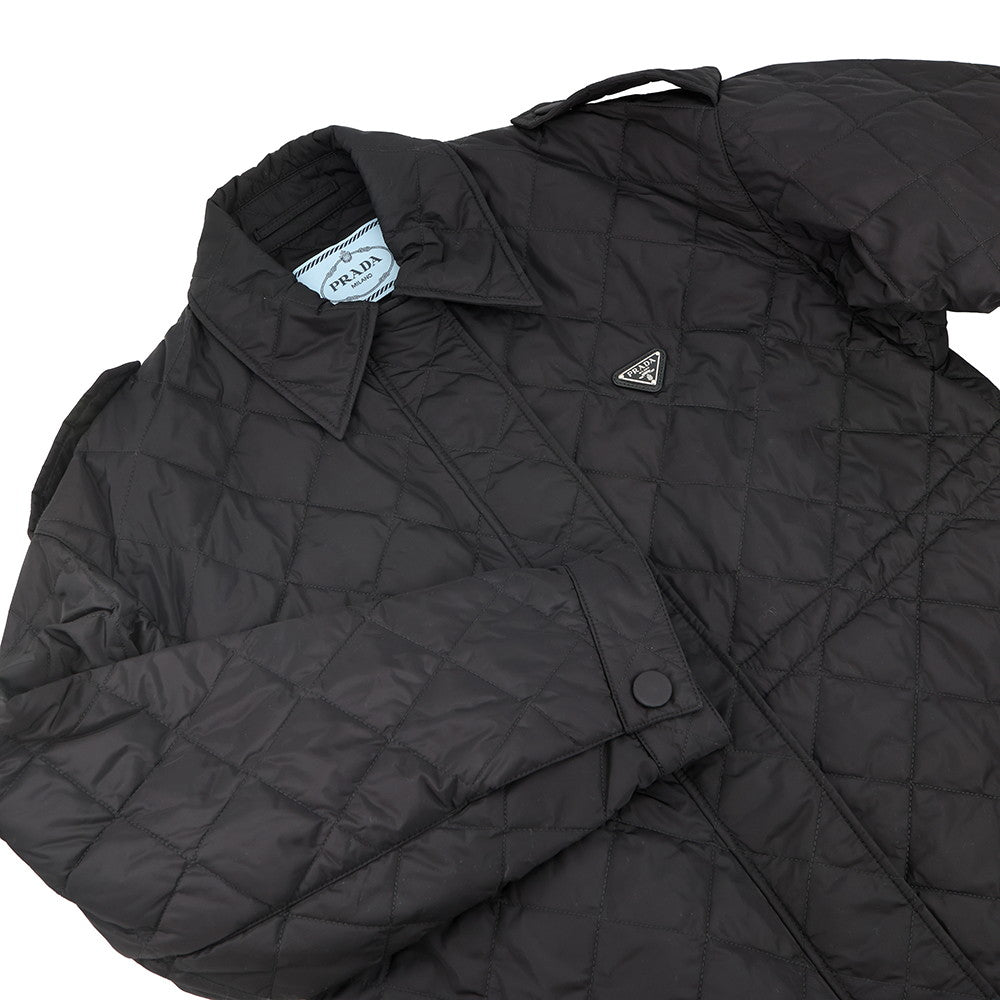 PRADA Lightweight Re-Nylon Blouson Jacket Size 36 Black29T261_1WQ9_F0002_S_OOO Polyamide100%